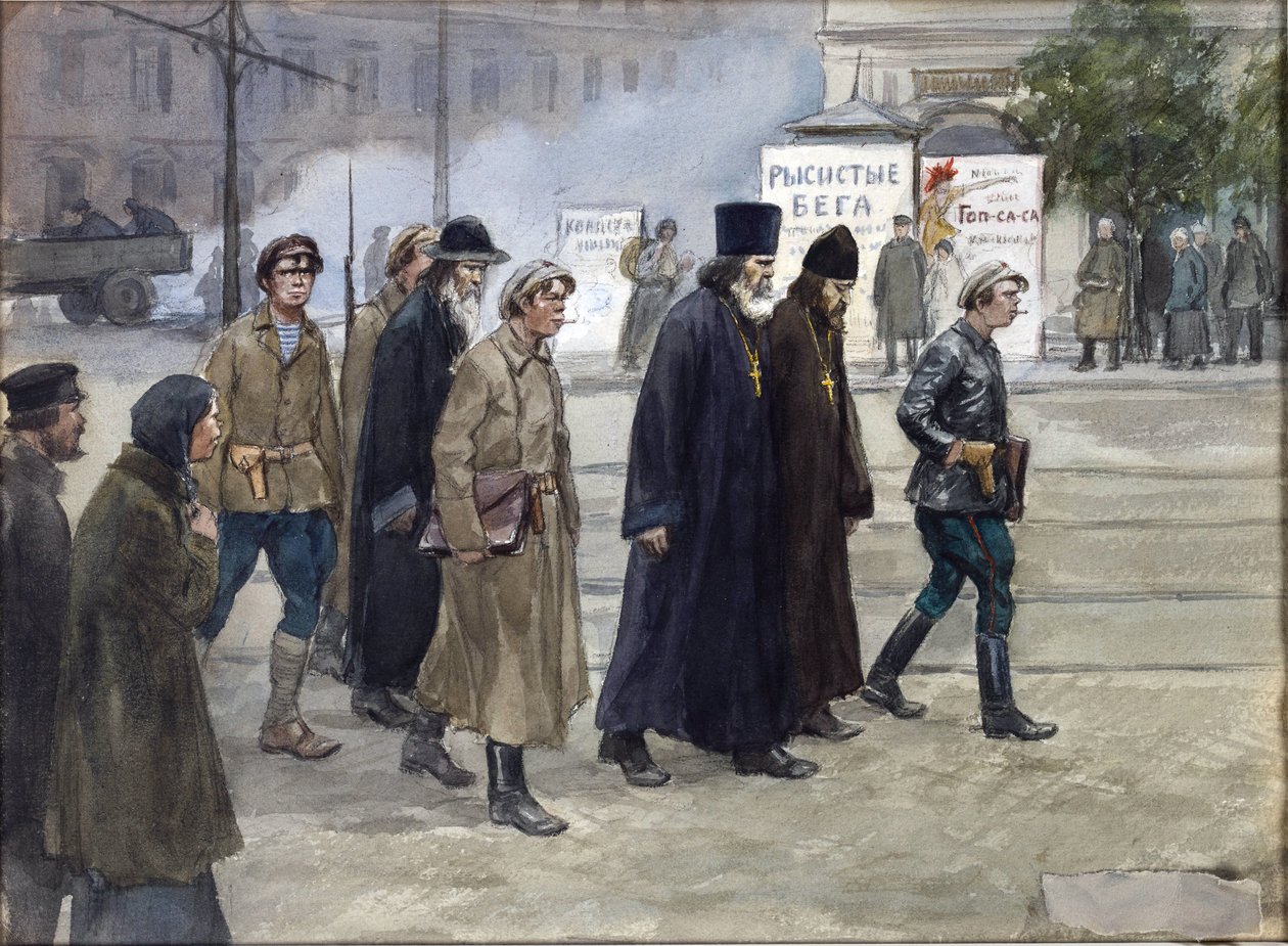 I sacerdoti portati al giudizio da Ivan Alexeyevich Vladimirov