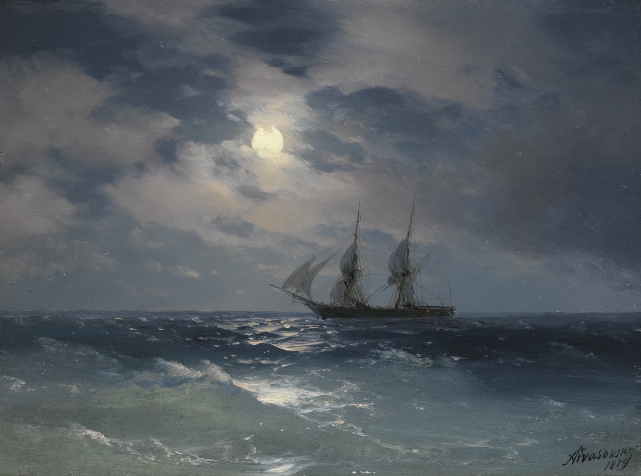 Brigantino Mercurio da Ivan Konstantinovich Aivazovsky