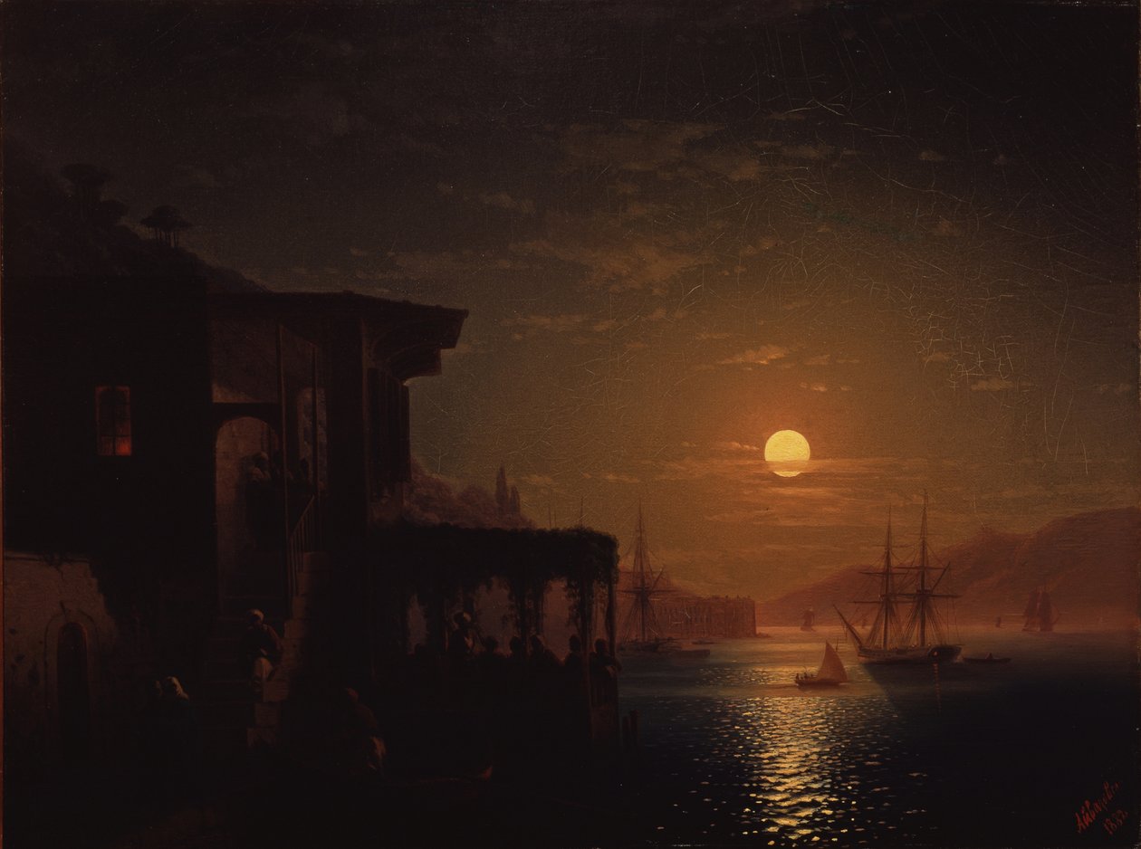 Costantinopoli di sera da Ivan Konstantinovich Aivazovsky