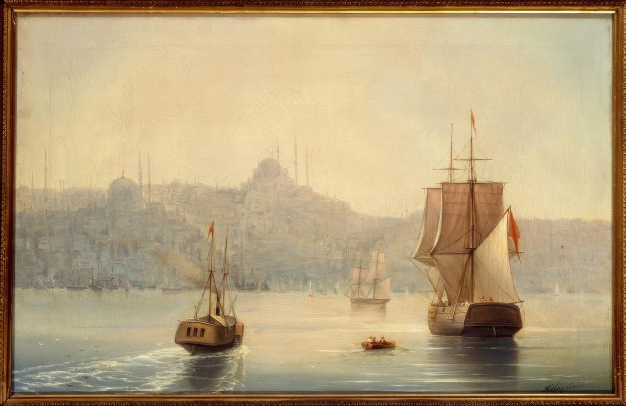 Costantinopoli, porto da Ivan Konstantinovich Aivazovsky