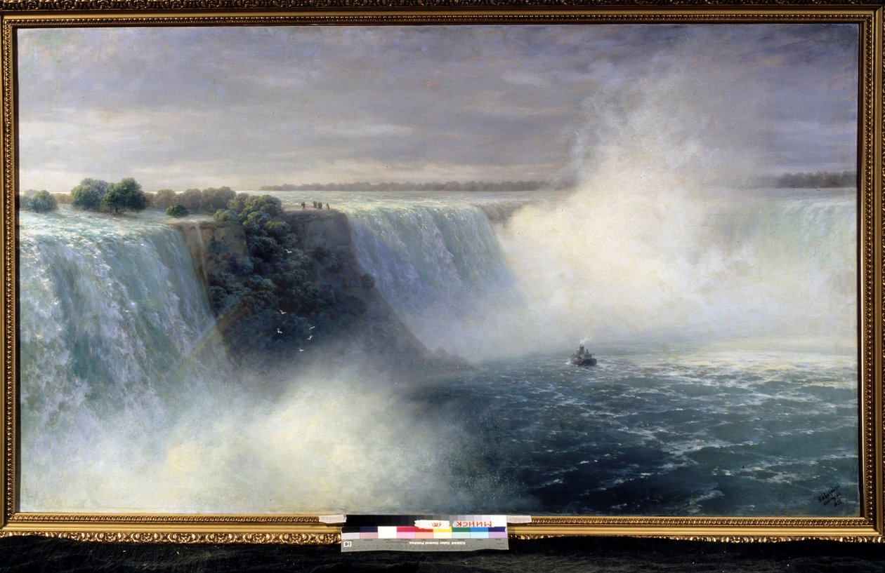 Le cascate del Niagara da Ivan Konstantinovich Aivazovsky