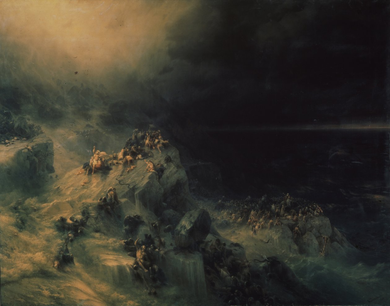 Il diluvio, 1864 da Ivan Konstantinovich Aivazovsky