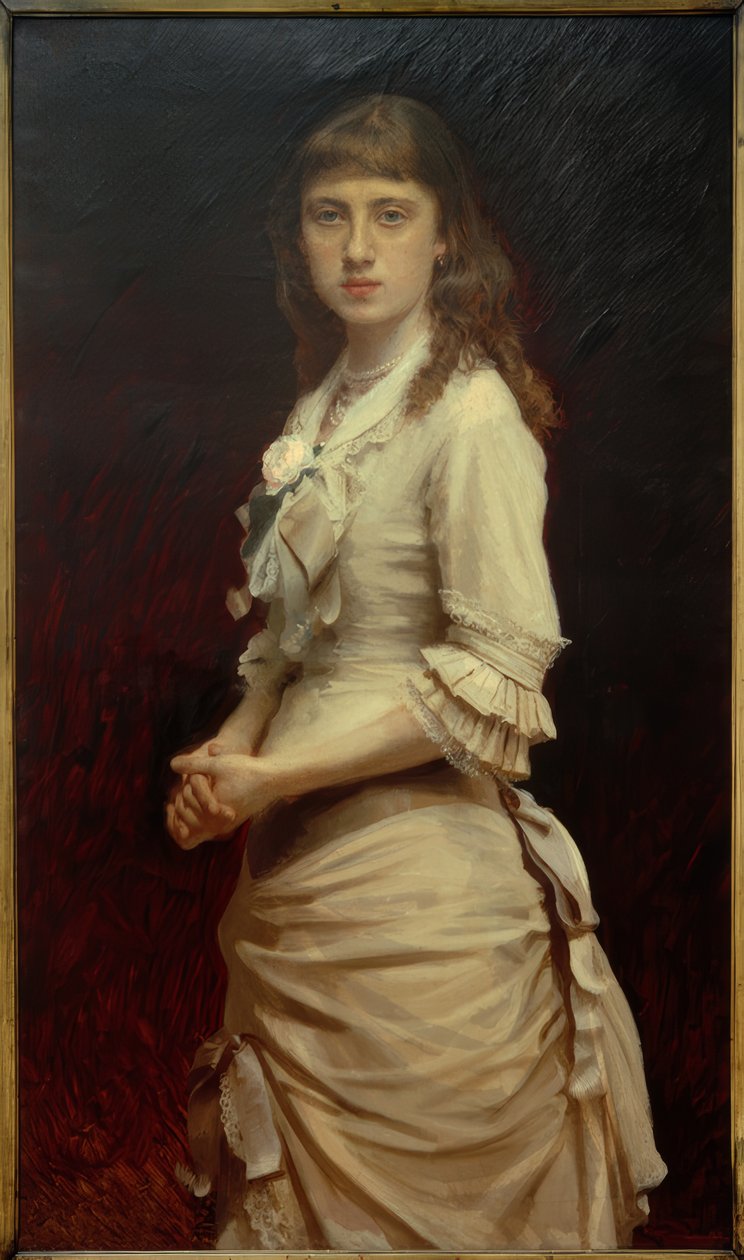 Ritratto di Sofja Kramskaja, figlia del pittore