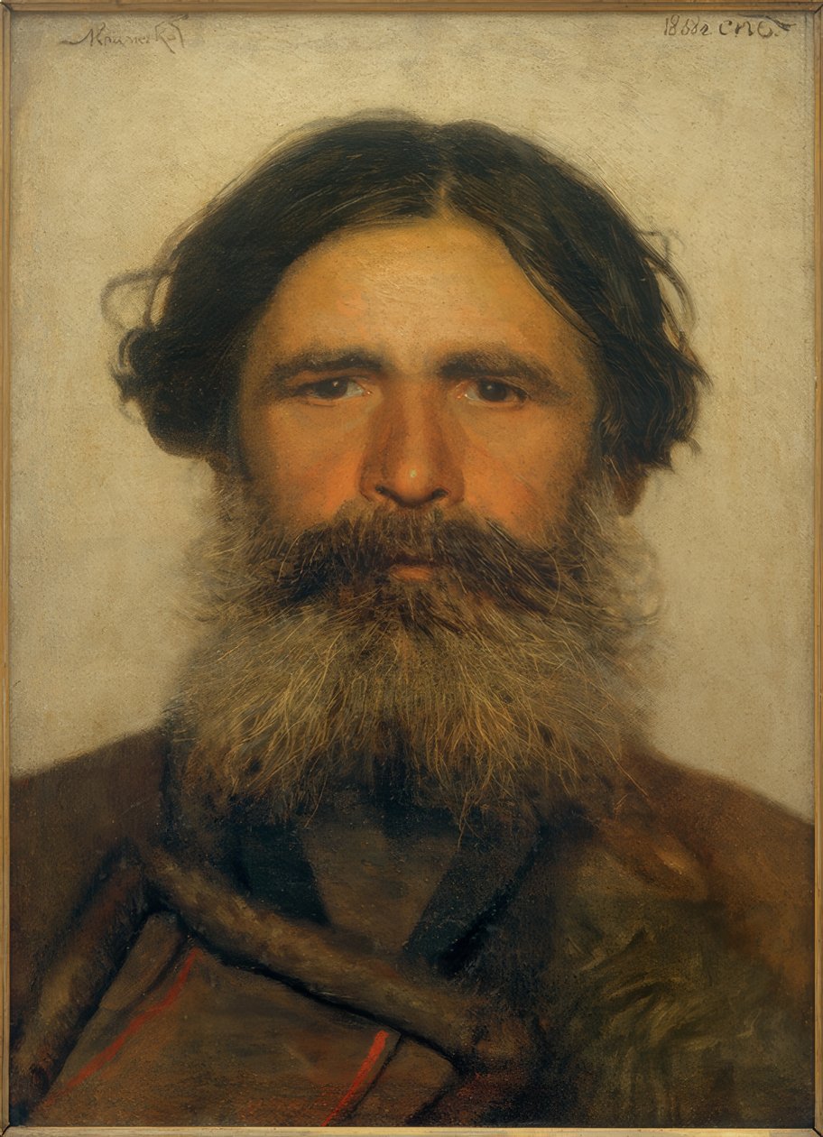 Ritratto di un contadino da Ivan Nikolaevich Kramskoy