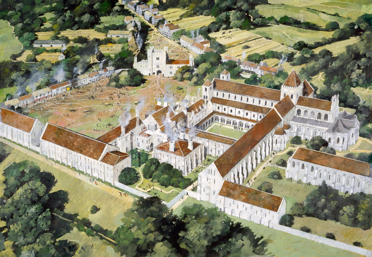Battle Abbey, 16° secolo da Ivan Lapper