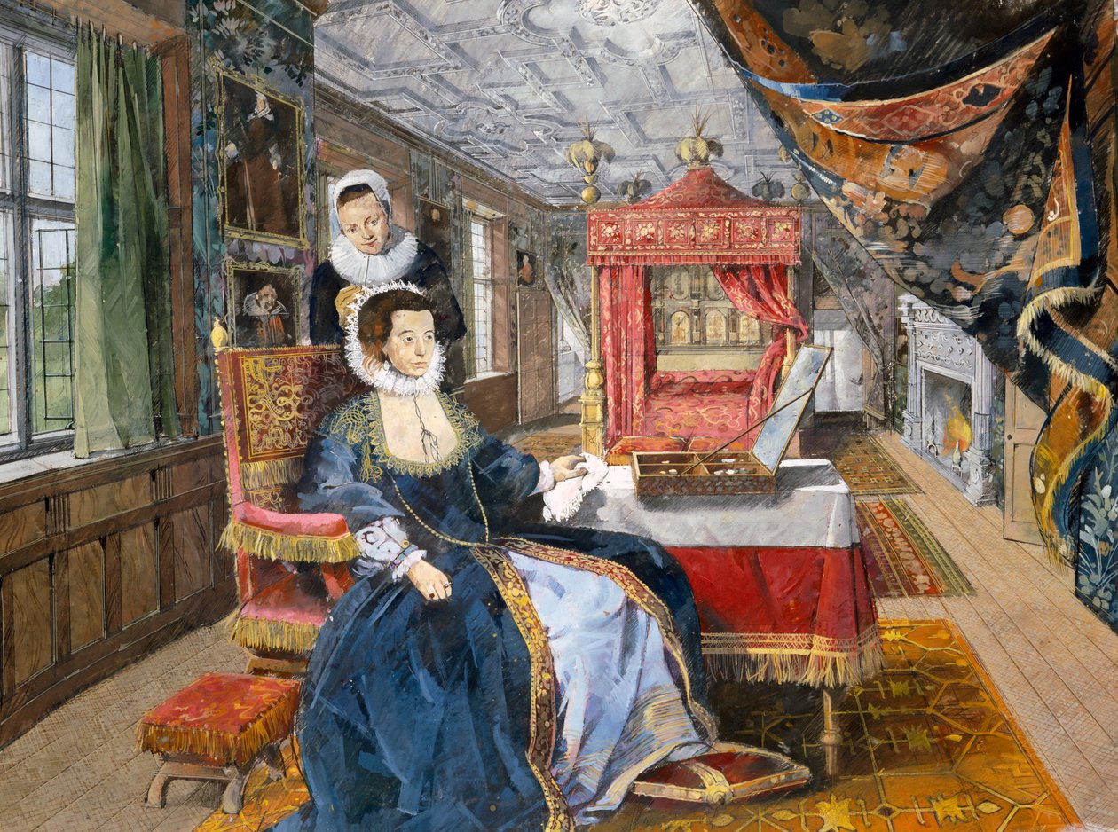 Kirby Hall, inizio XVII secolo, ca. 1990-2010 da Ivan Lapper