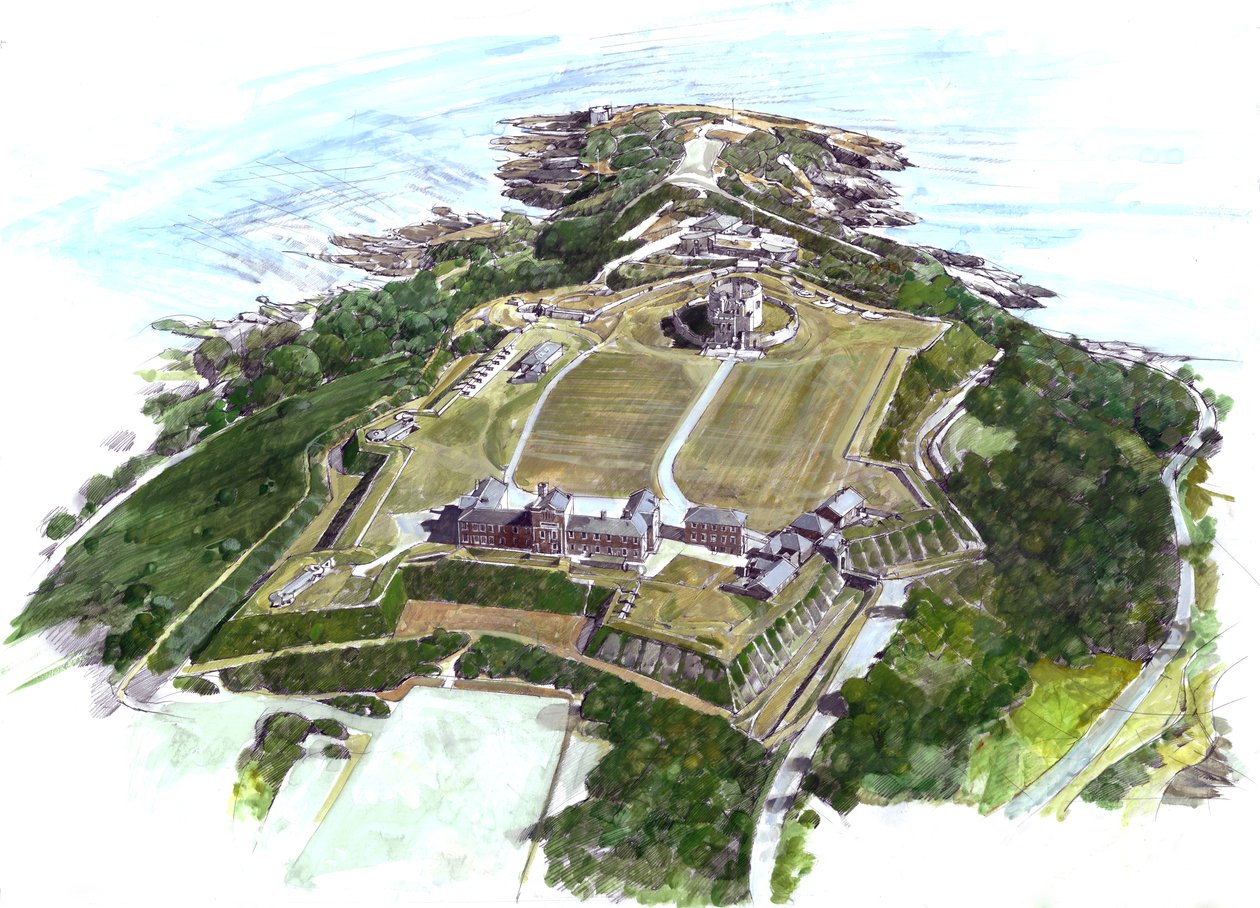 Castello di Pendennis da Ivan Lapper