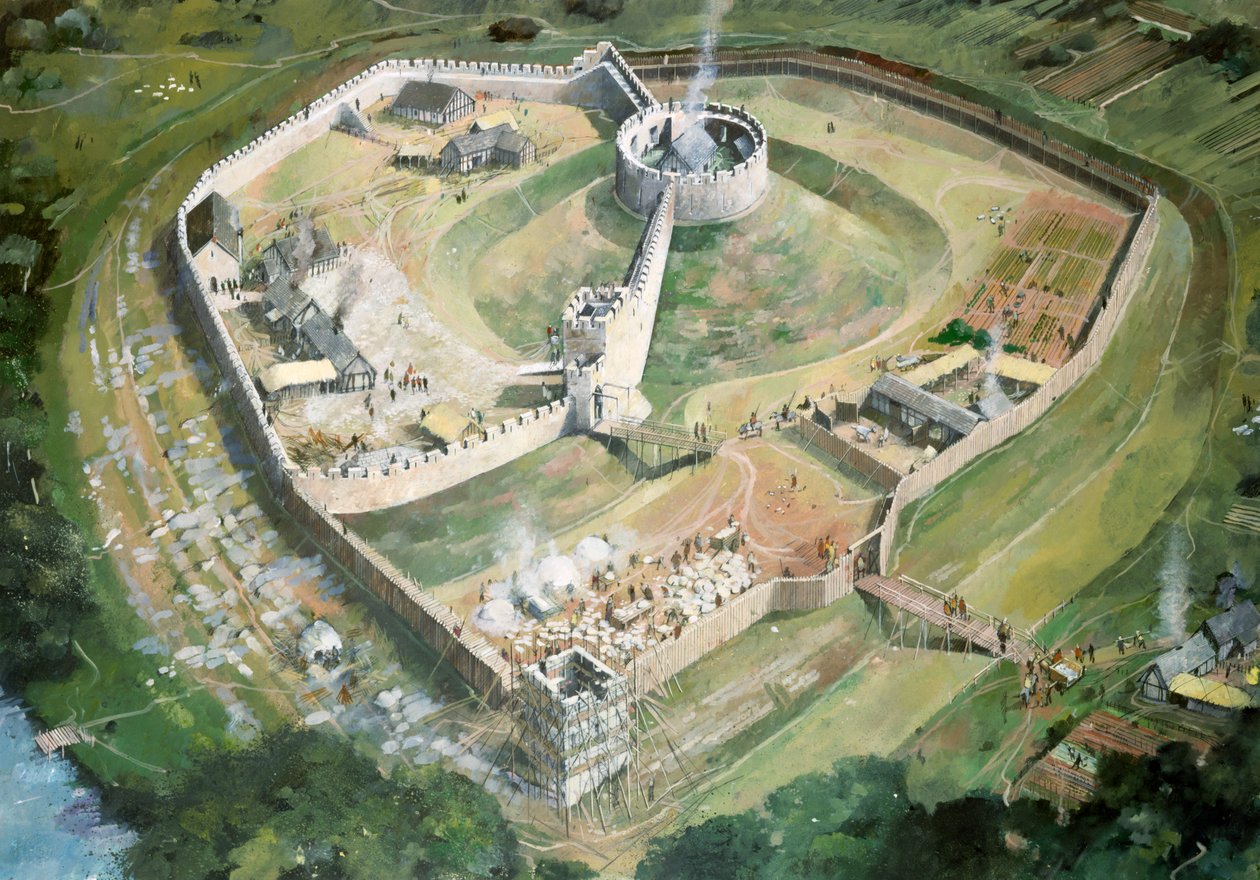 Castello di Pickering, XIII secolo da Ivan Lapper