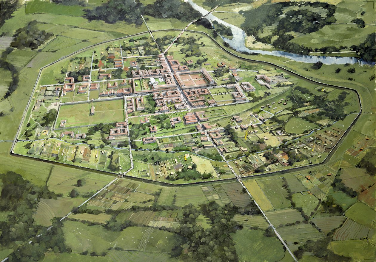 Wroxeter città romana da Ivan Lapper