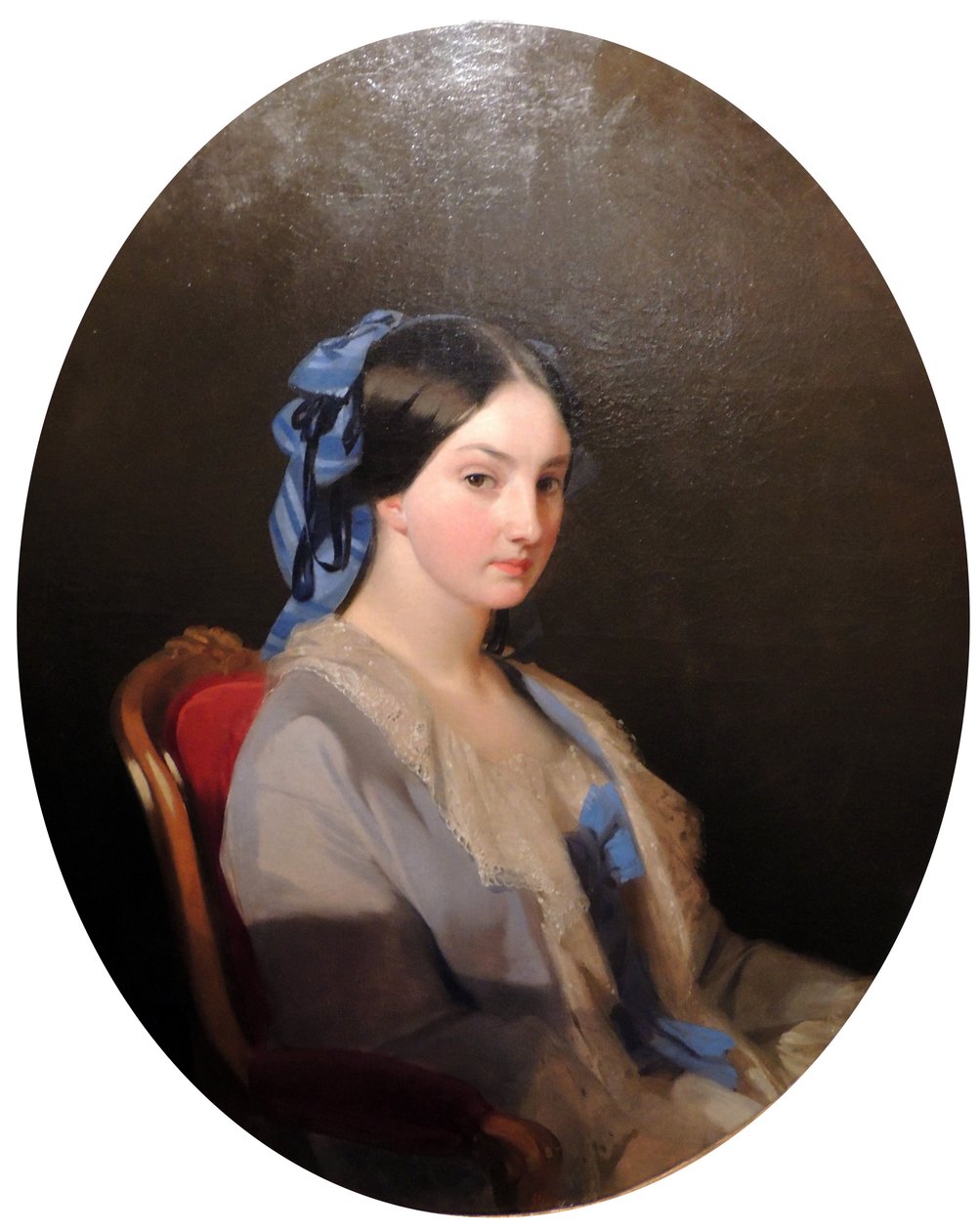 Ritratto di giovane donna da Ivan Makarov