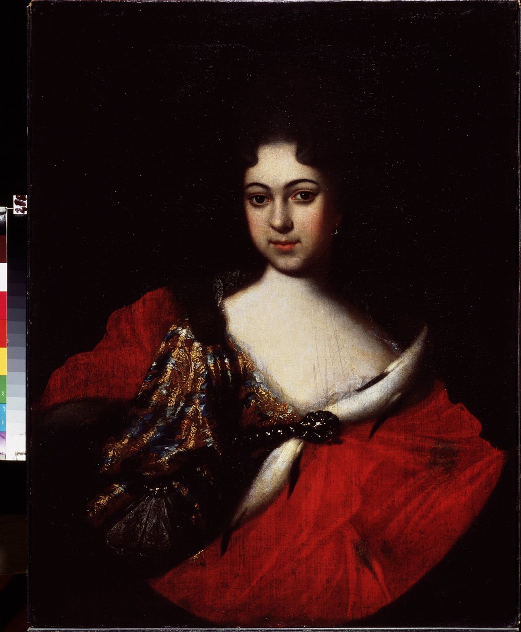 Ritratto della tsarevna Praskovia Ivanovna, nipote di Pietro I Il Grande e figlia di Ivan V da Ivan Nikitich Nikitin