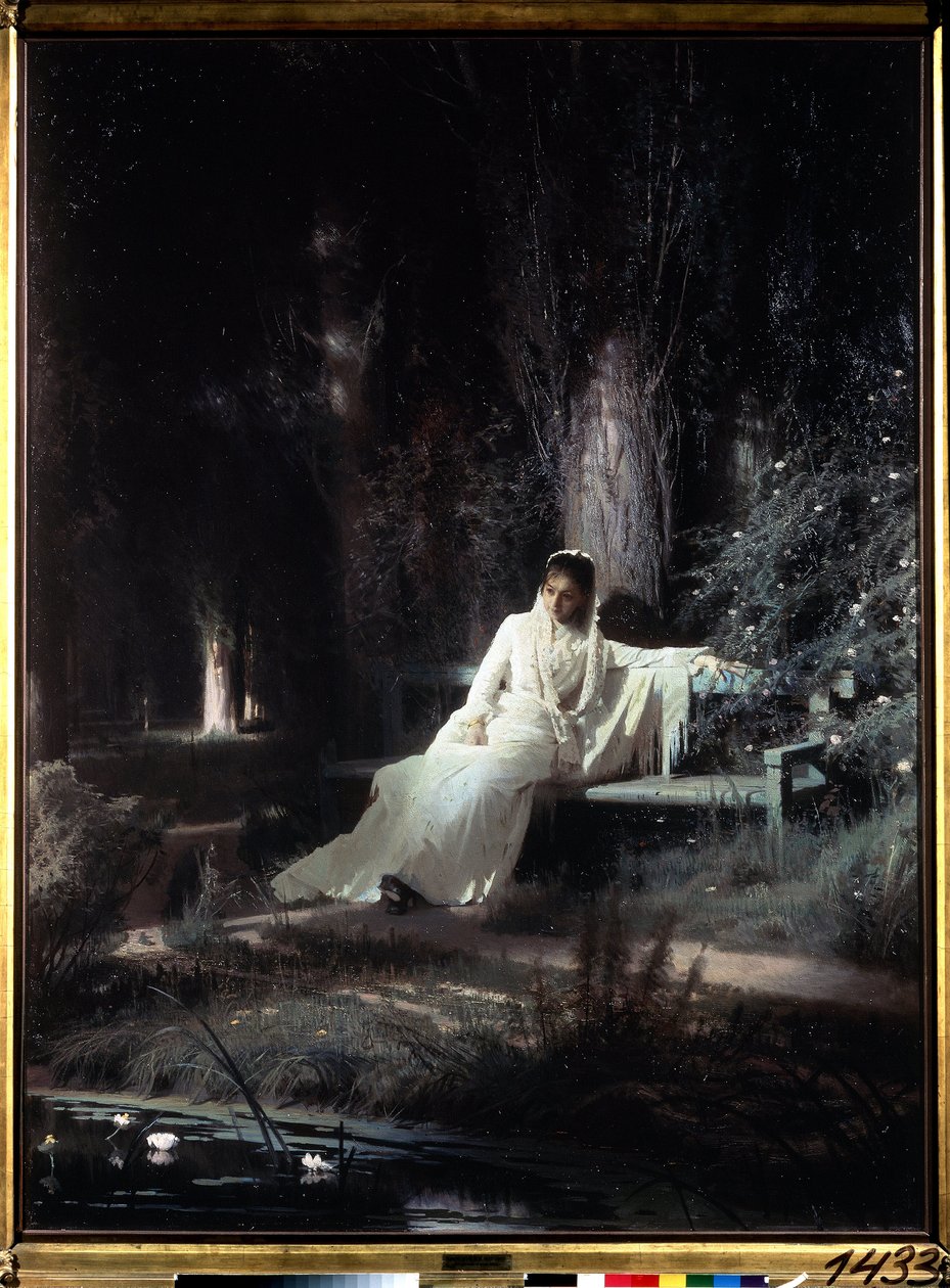 Notte al chiaro di luna da Ivan Nikolaevich Kramskoy