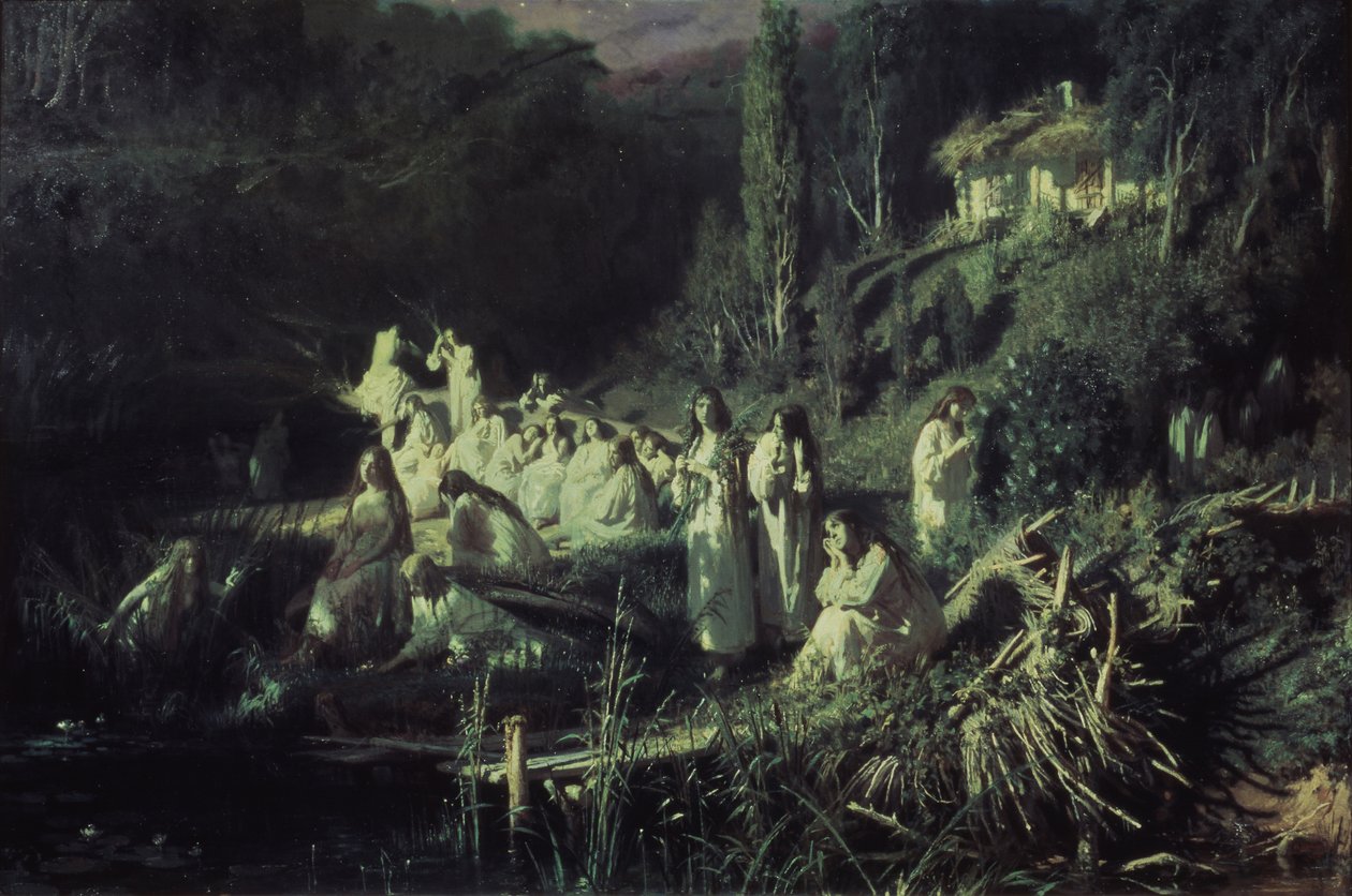 Sirene, 1871 da Ivan Nikolaevich Kramskoy
