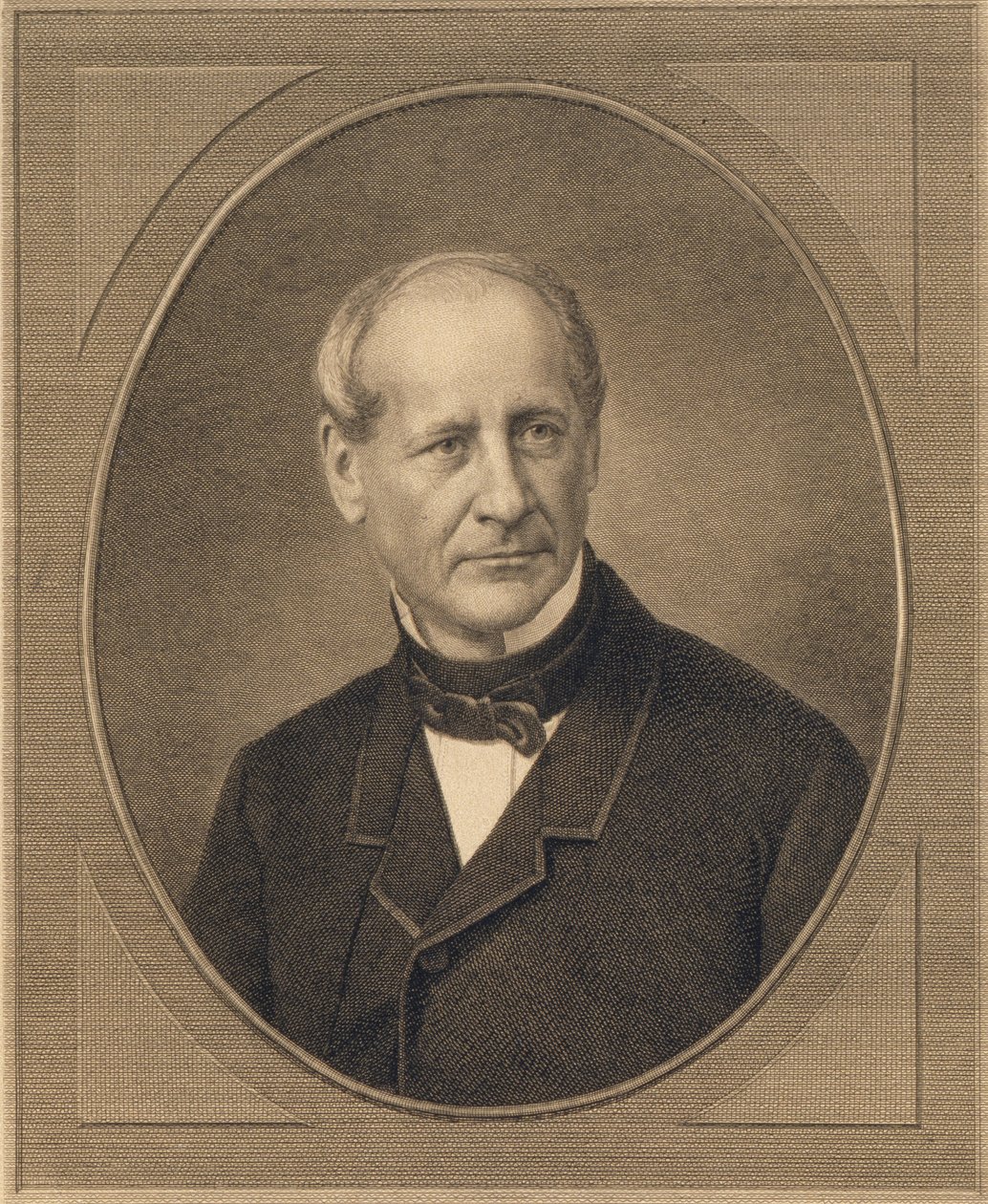 Ritratto del Conte Modest Andreyevich von Korff 1800-1876, 1876 da Ivan Petrovich Pozhalostin