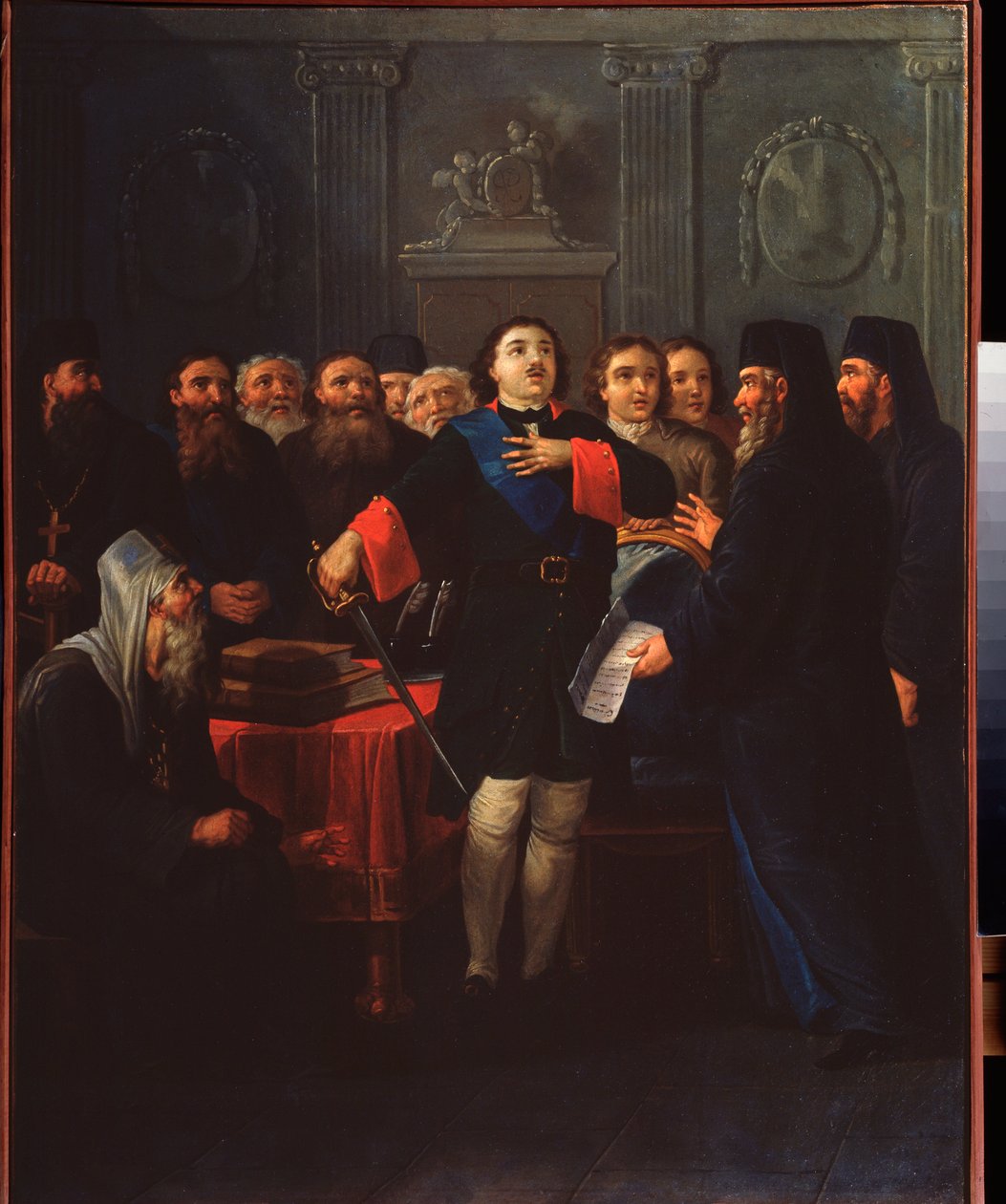 Lo zar Pietro I fondò il Santo Sinodo da Ivan Philippovich Tupylev