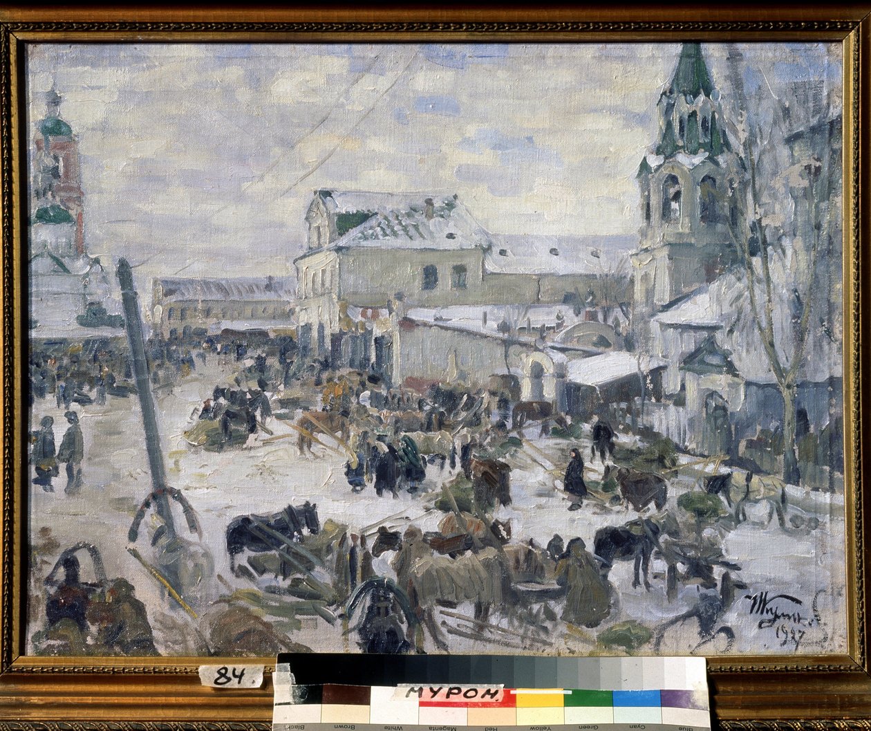 Una chiesa a Murom da Ivan Semyonovich Kulikov
