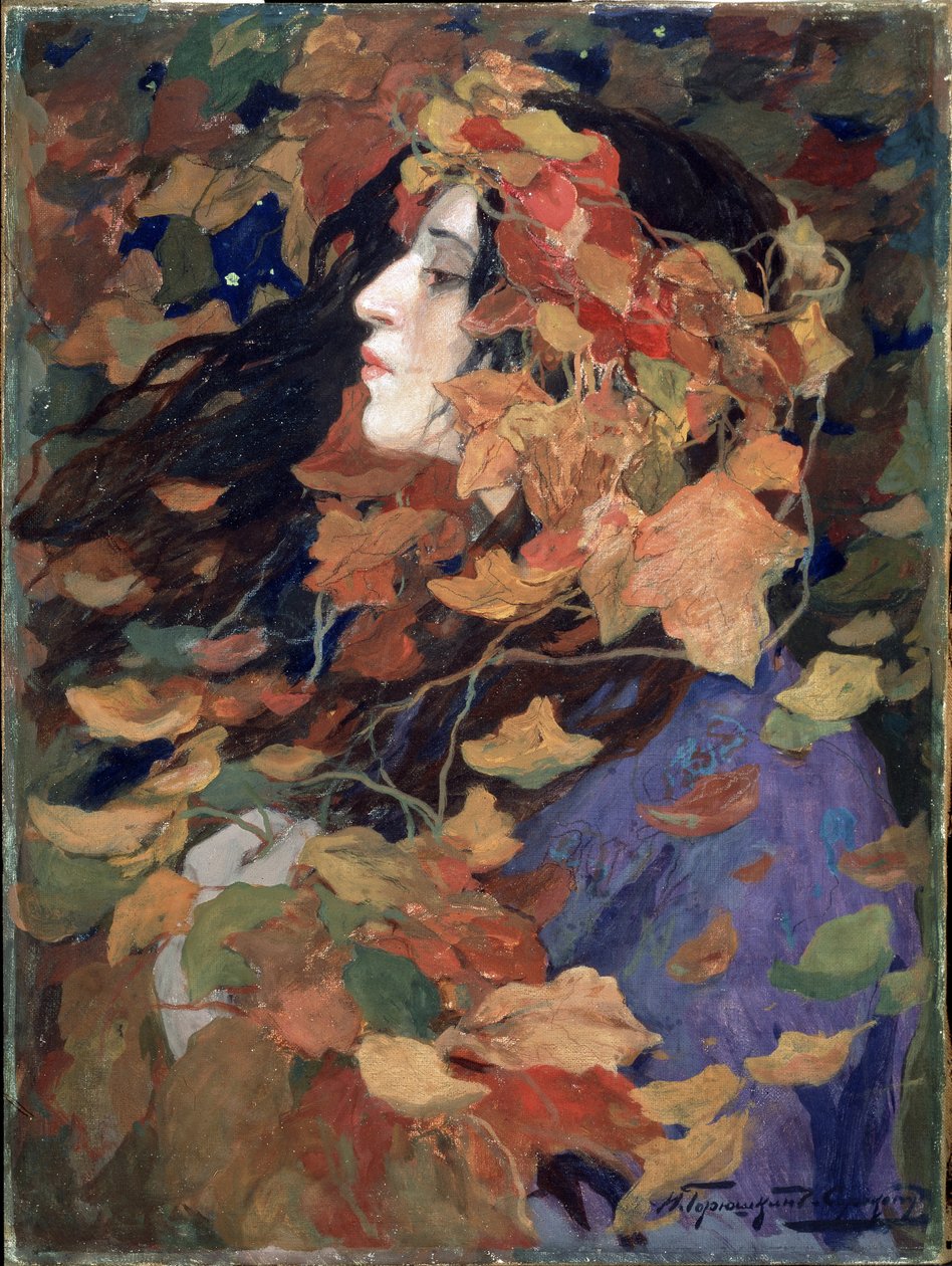 Ritratto di Vissinskaya da Ivan Silych Goriuschkin-Sorokopudov