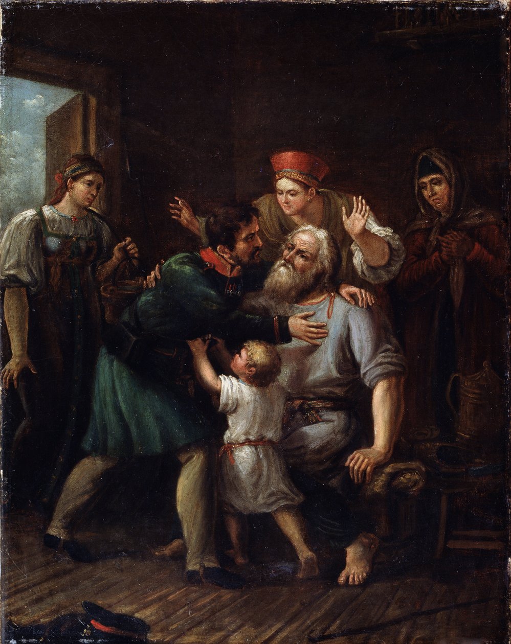 Il ritorno del guerriero da Ivan Vasilyevich Luchaninov