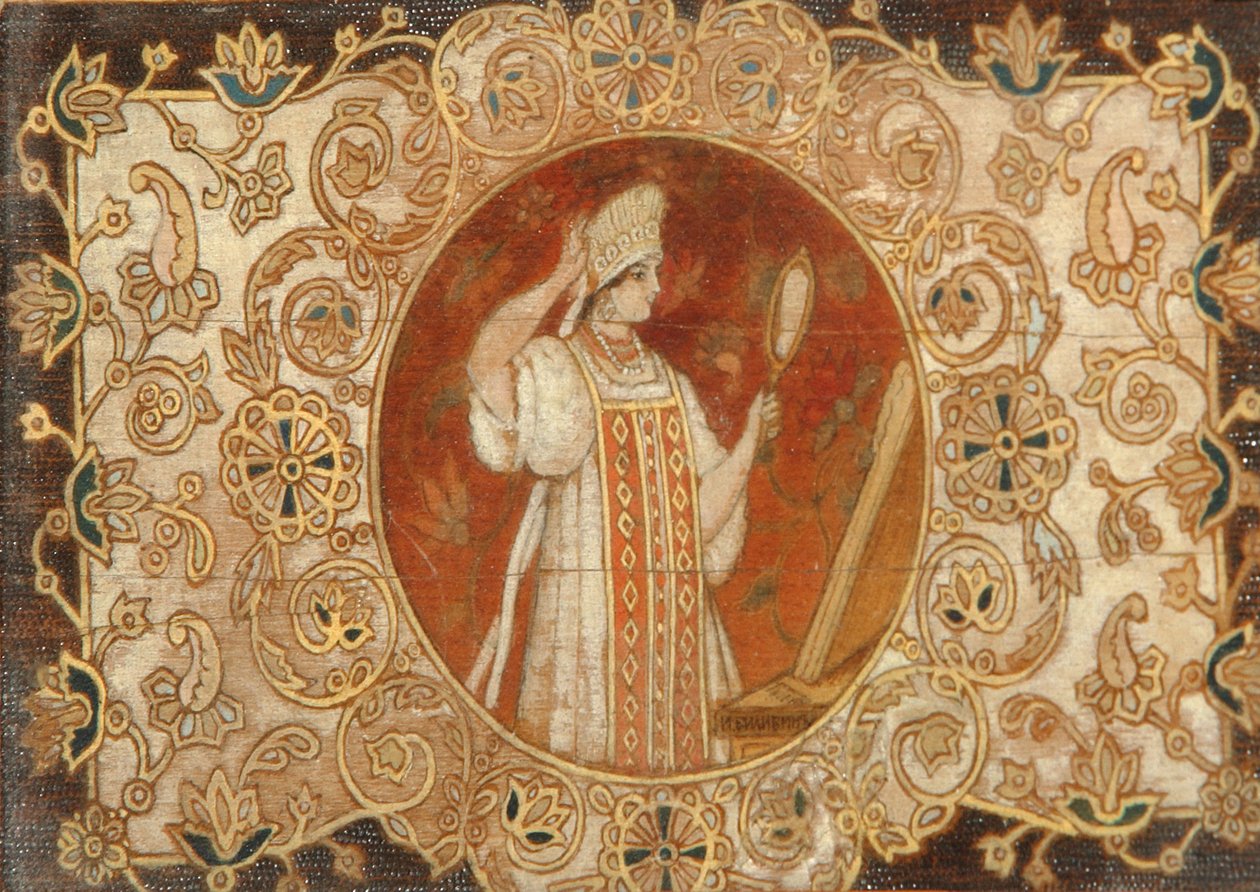 Specchio, specchio delle mie brame... da Ivan Yakovlevich Bilibin