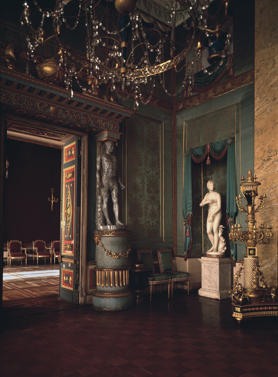 La Sala Blu del palazzo Ostankino a Mosca, 1796 da Ivan Yegorovich Starov