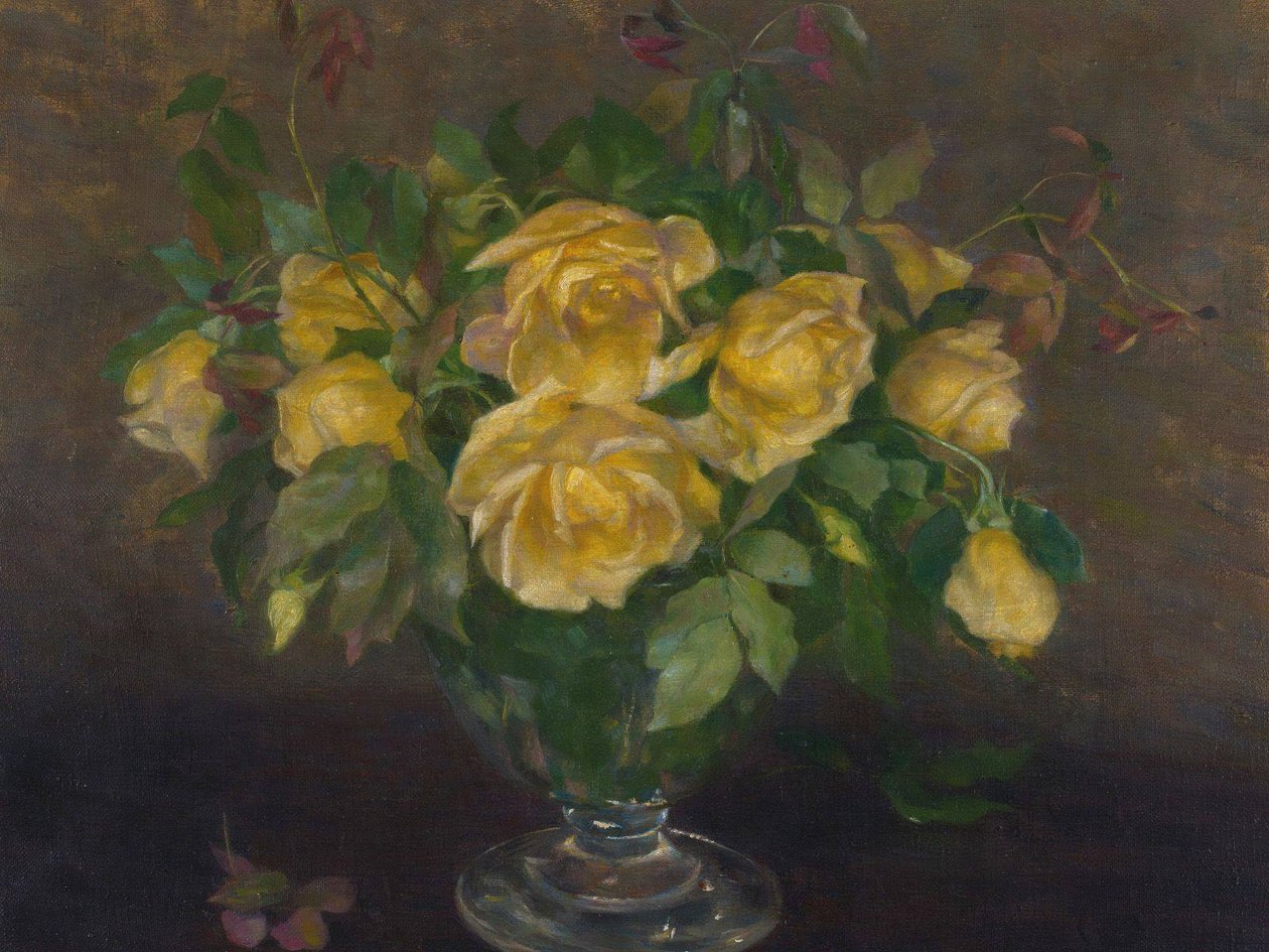 Natura morta con rose II da Ivana Kobilca