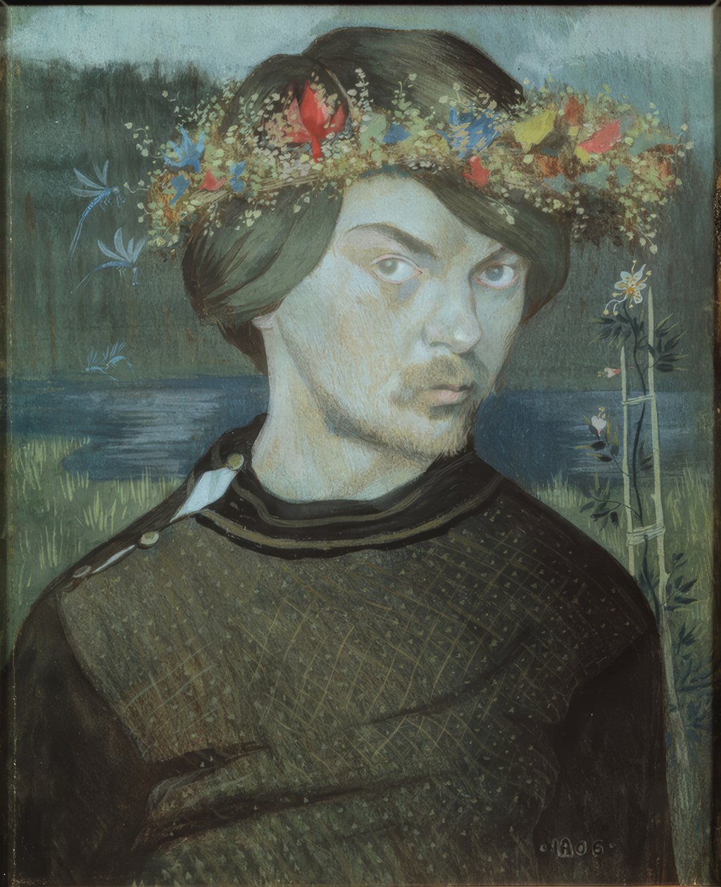 Autoritratto da Ivar Axel Henrik Arosenius