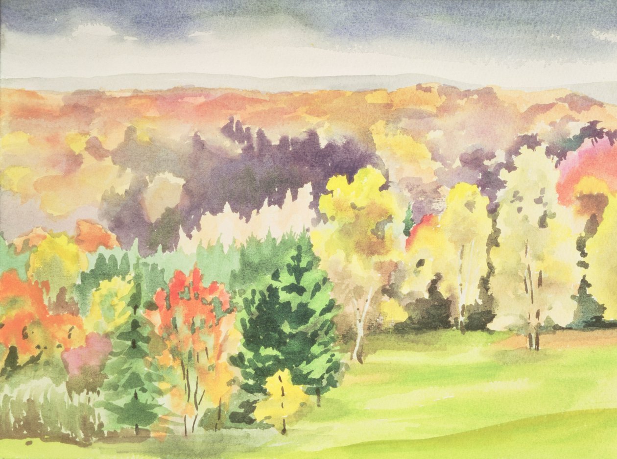 No.64 Autunno, Beaufays, Liegi, Belgio da Izabella Godlewska de Aranda
