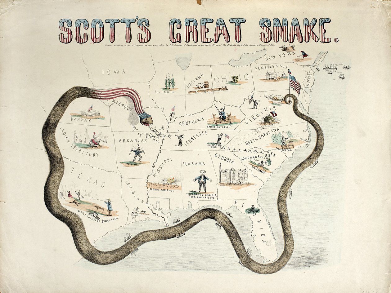 Il grande serpente di Scott da J. B. Elliott