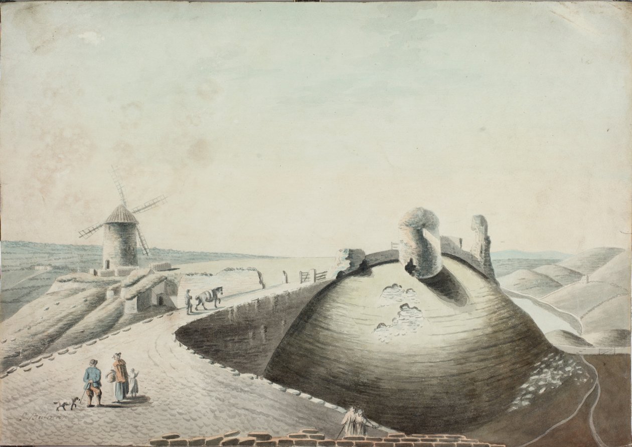 Castello a Berwick-on-Tweed da J. Bulman