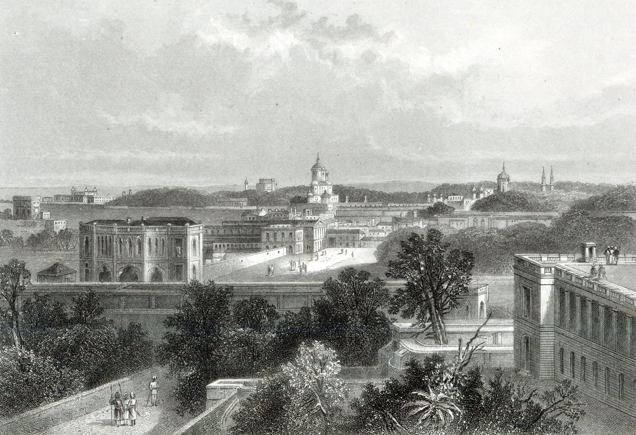 Lucknow, inciso da E.P Brandard, c.1860 da John Ramage