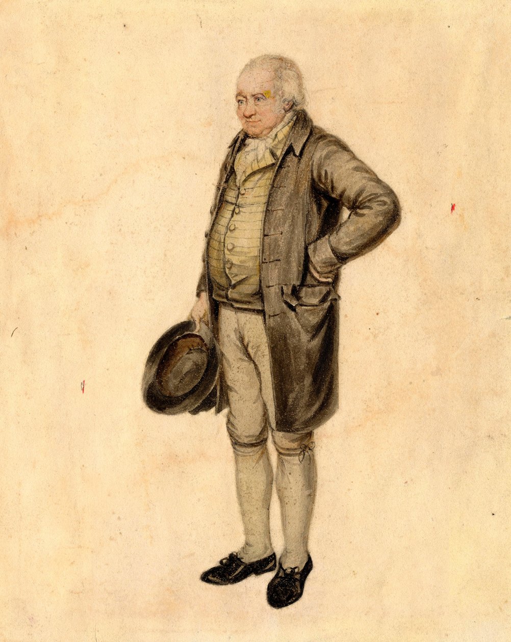 Ritratto di Mr Bewick, incisore su legno da J. Richardson