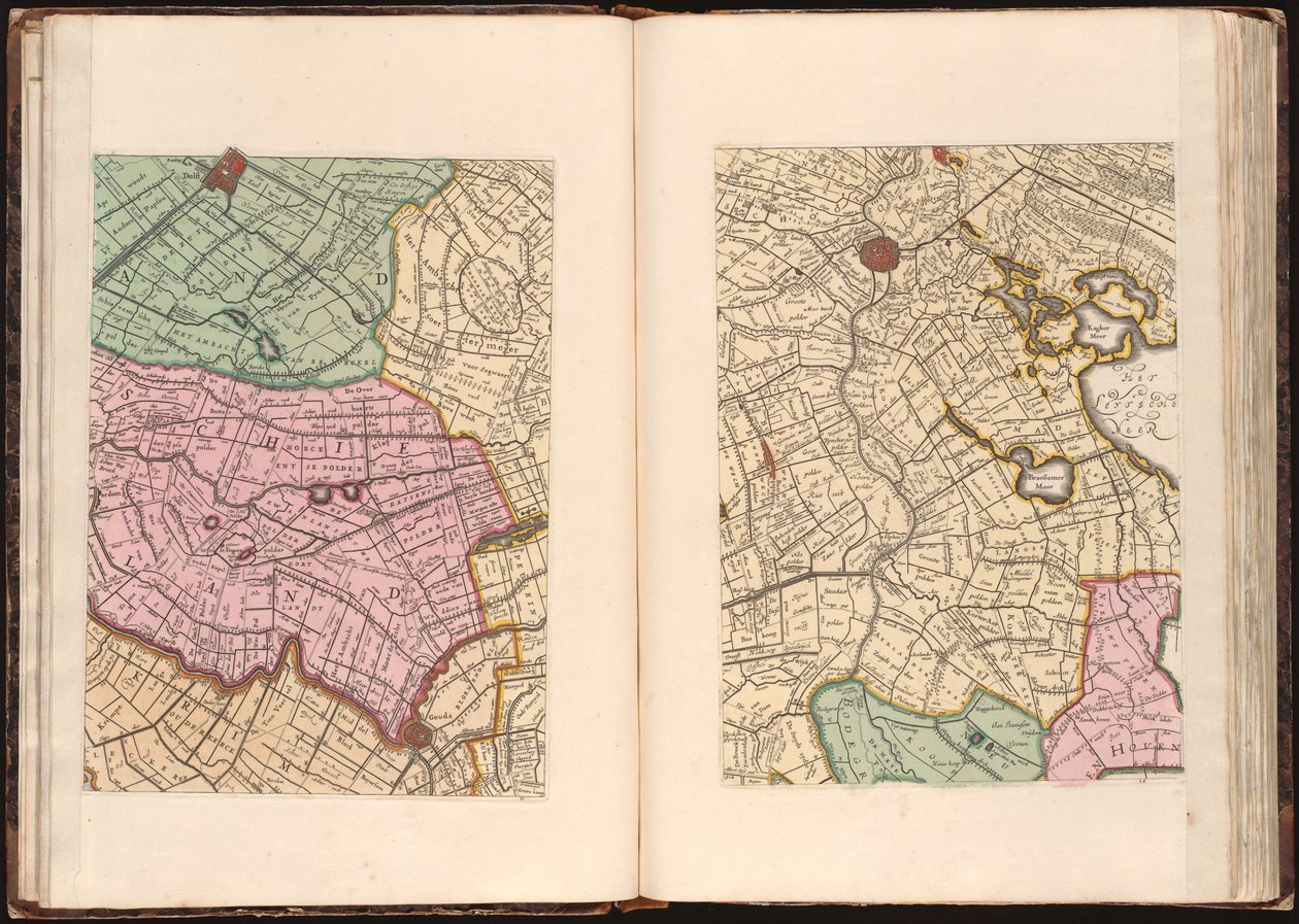 Comitatus Hollandiae et Dominii Ultraiectini tabula / [door Jacob Aertsz. Colom] da J.A. Colom