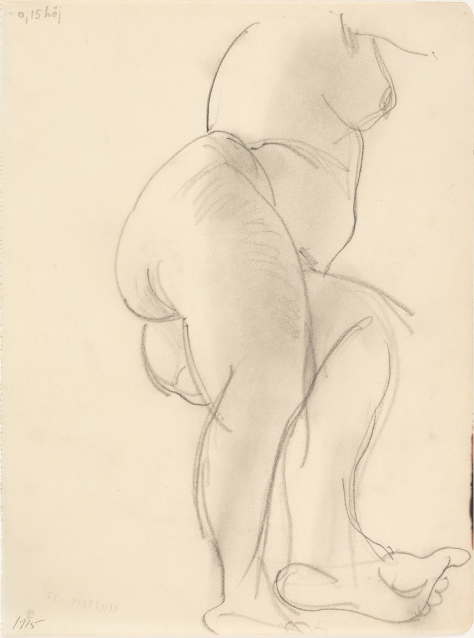 Modella femminile, sdraiata da J.A. Jerichau