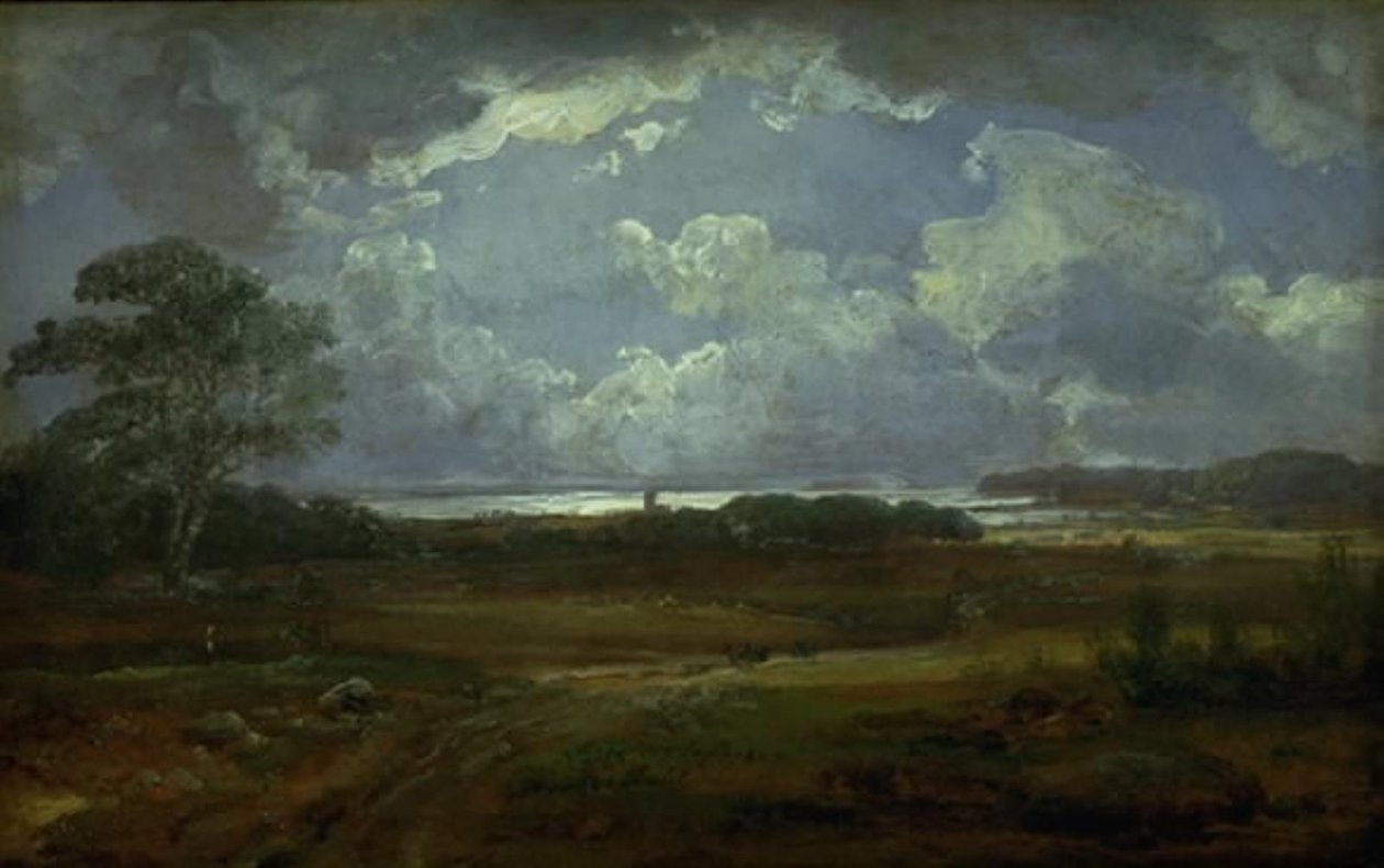 Vista verso Jungshoved da Johan Christian Dahl