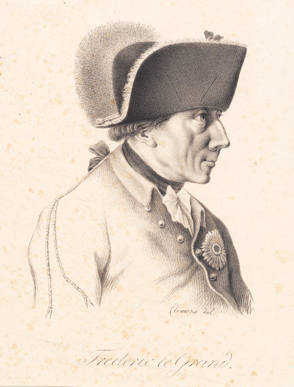 Federico il Grande da J.F. Clemens