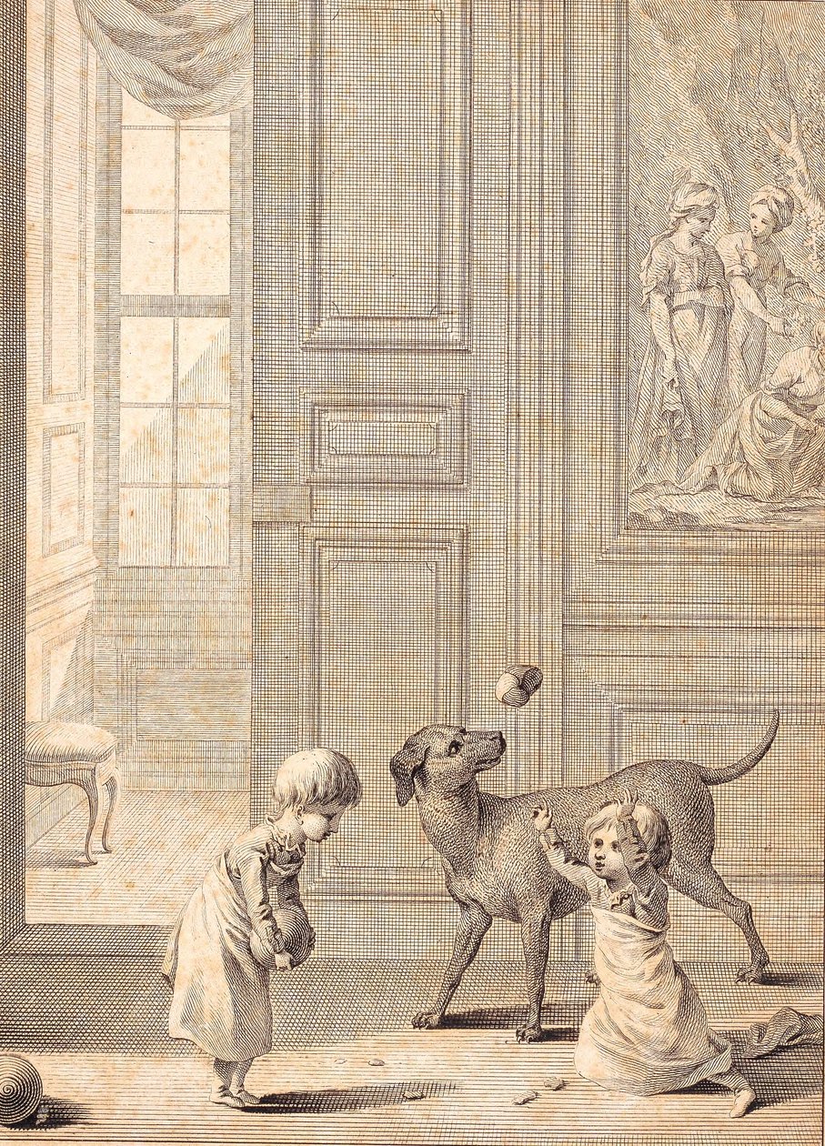 Giochi infantili del principe ereditario Federico II da J.F. Clemens