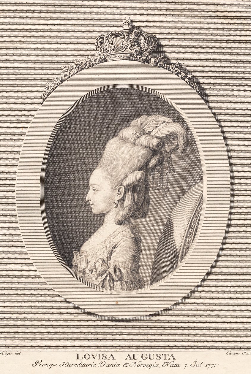 Principessa Louisa Augusta da J.F. Clemens