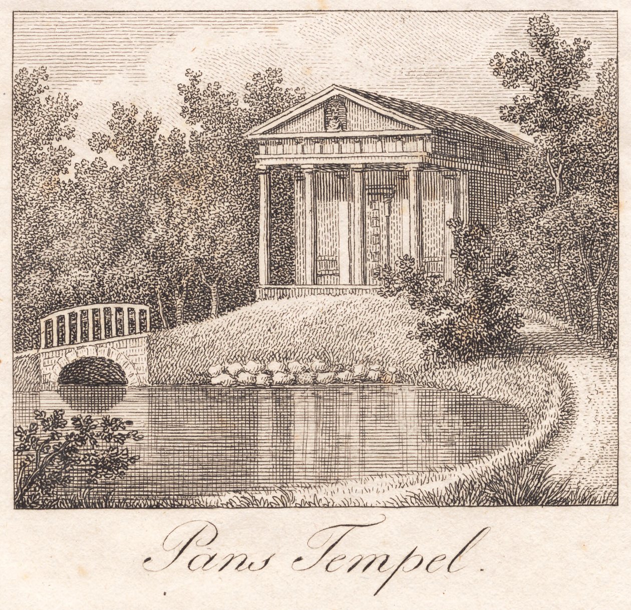 Giardino di Sanderumgaard da J.F. Clemens