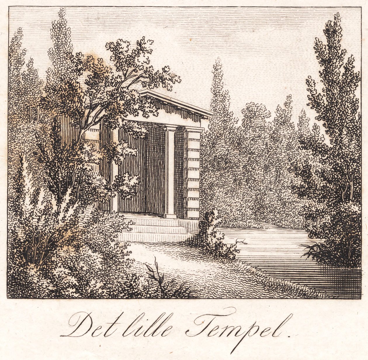 Giardino di Sanderumgaard da J.F. Clemens