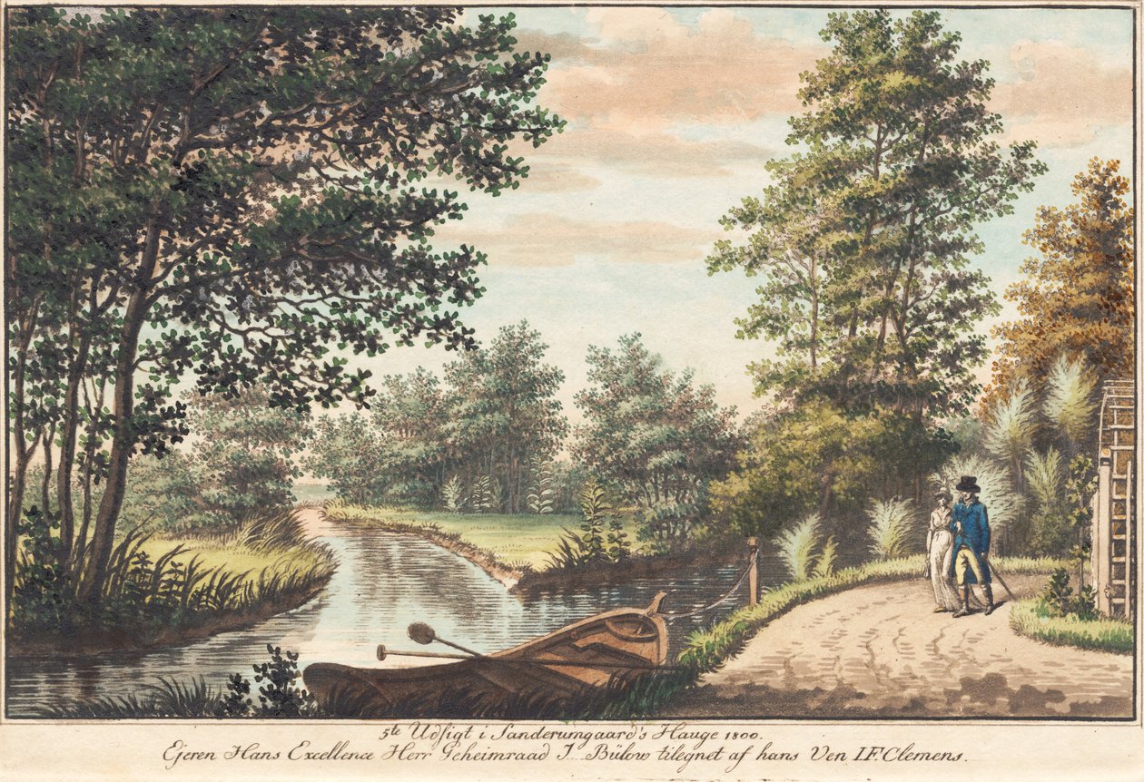 Giardino di Sanderumgaard 4 da J.F. Clemens