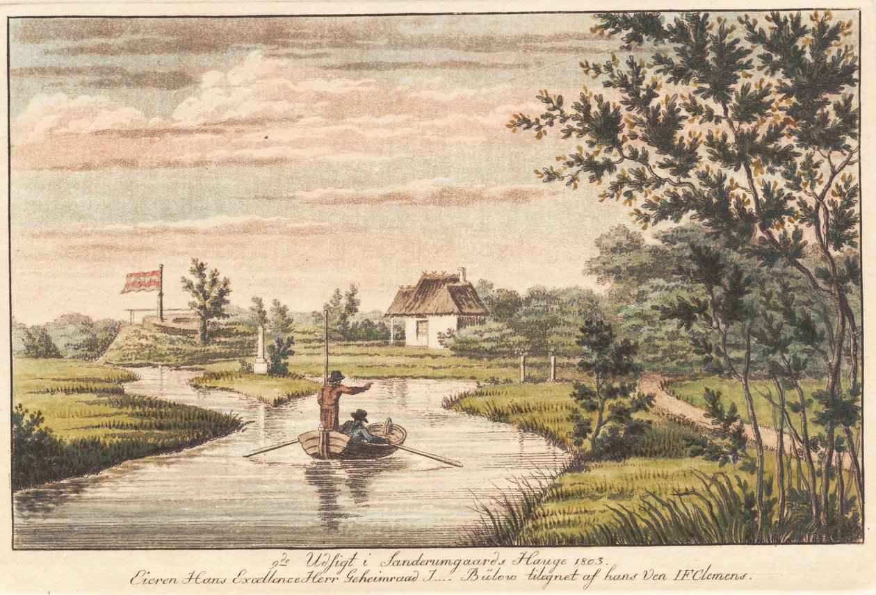 Giardino di Sanderumgaard 8 da J.F. Clemens
