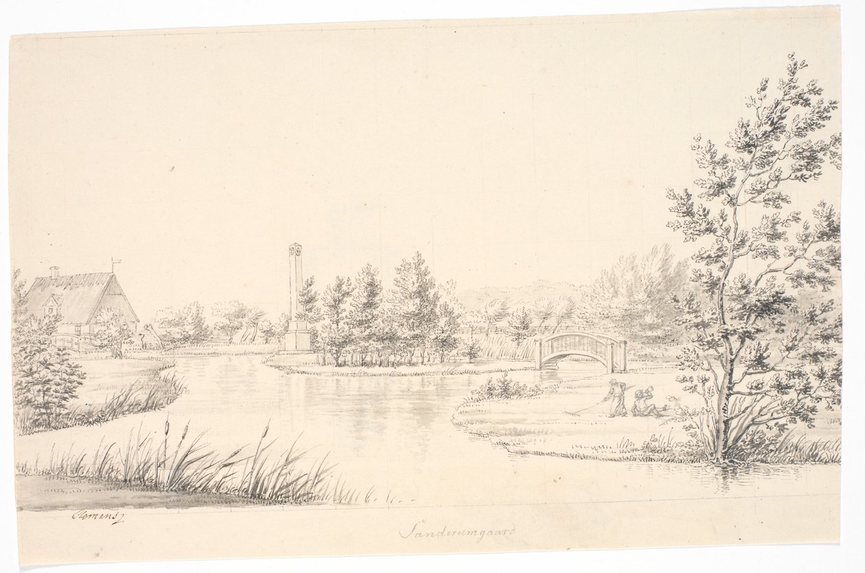 Giardino di Sanderumgaard XII da J.F. Clemens