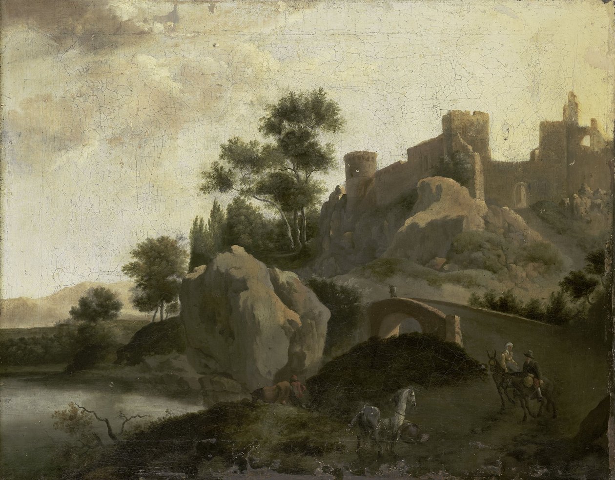 Paesaggio italiano da J.G. Schieblius