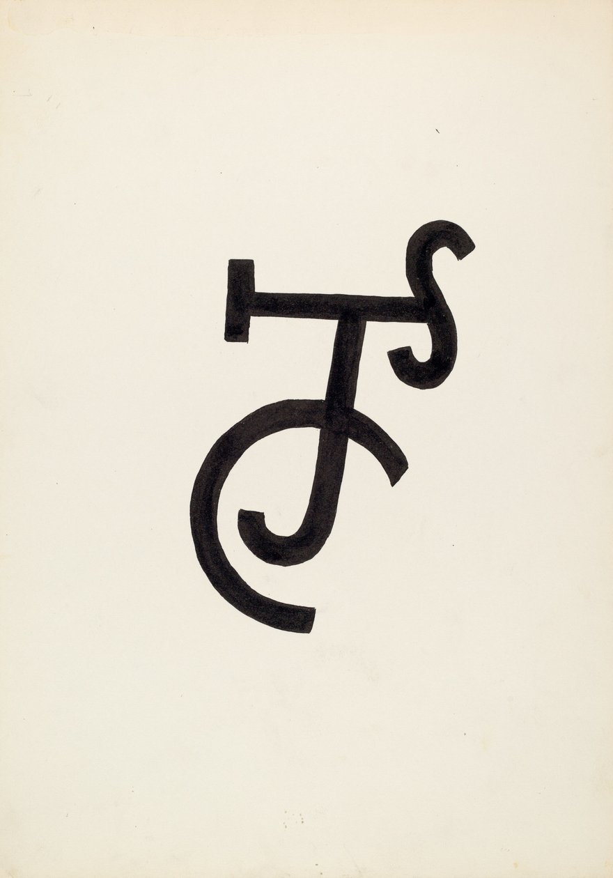 Marchio del bestiame, c. 1936 da J.Henry Marley