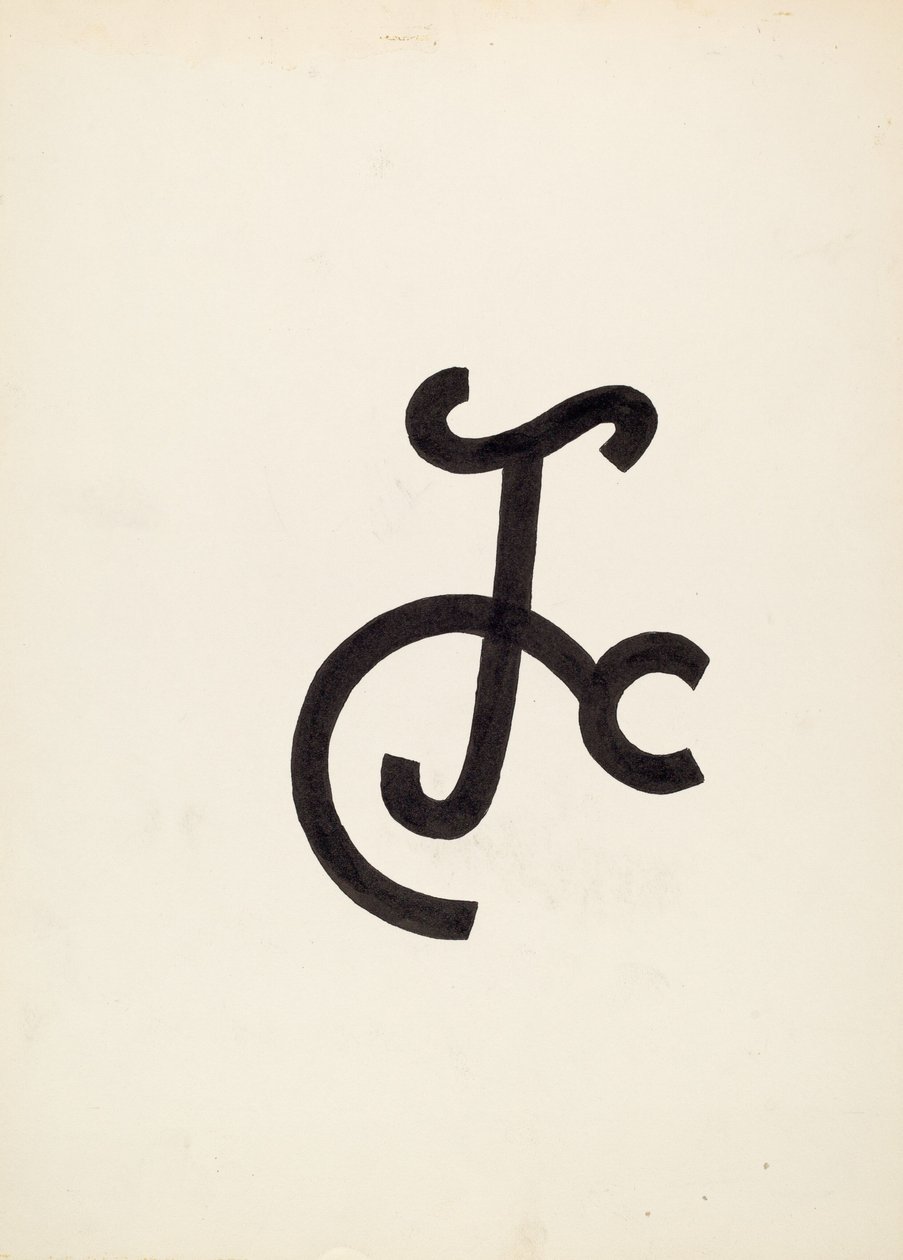 Marchio del bestiame, c. 1936 da J.Henry Marley