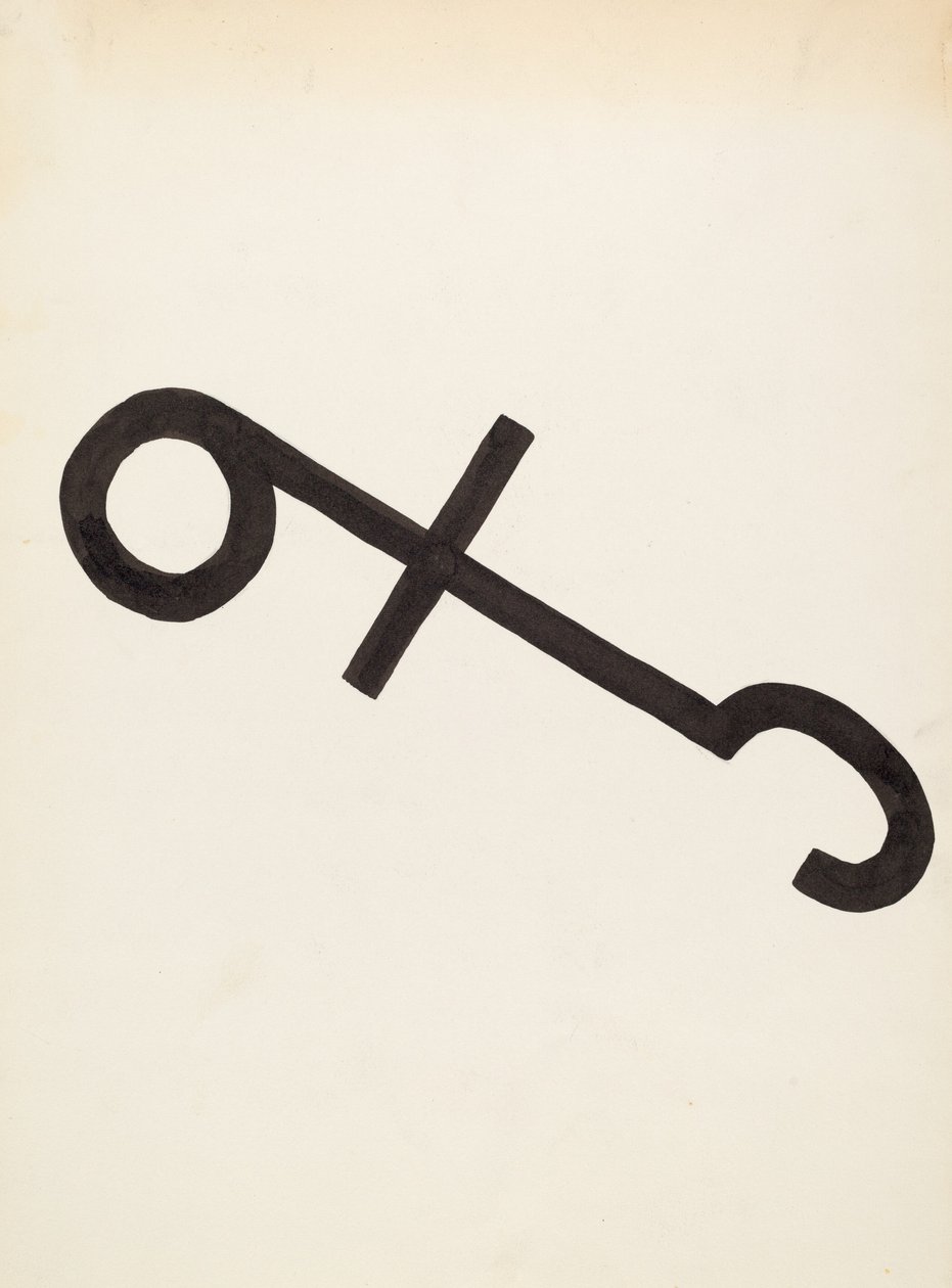 Marchio di bestiame, c. 1936 da J.Henry Marley