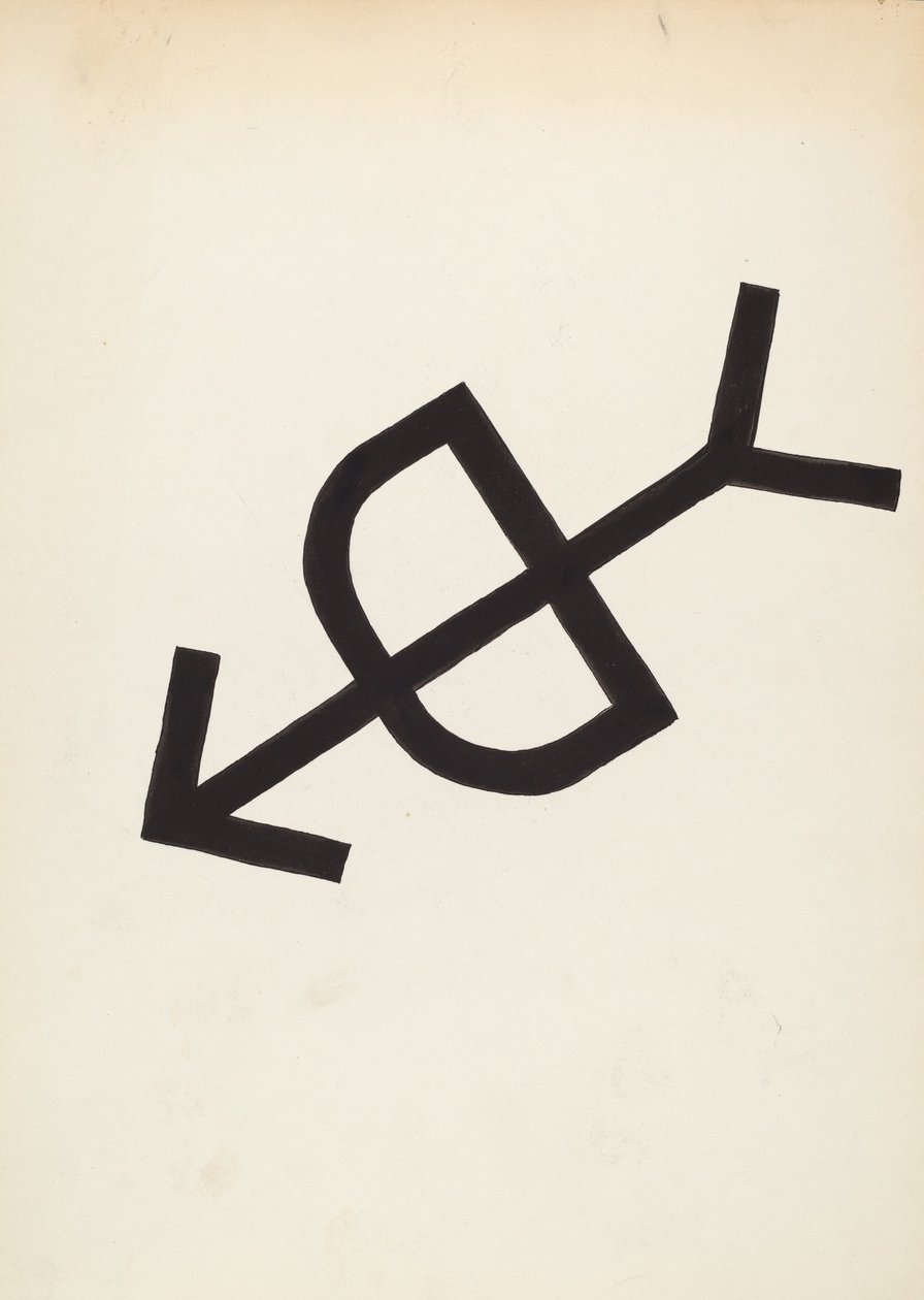 Marchio del bestiame, c. 1936 da J.Henry Marley