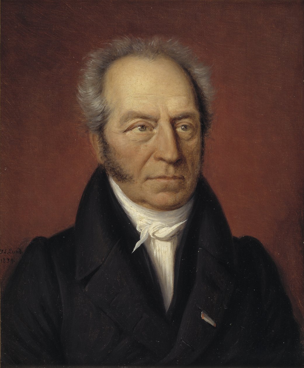 J.C. Spengler. Custode del Gabinetto Reale delle Curiosità da J.L. Lund