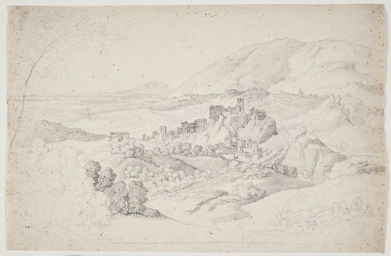 Olevano Romano. Monti Sabini da J.L. Lund