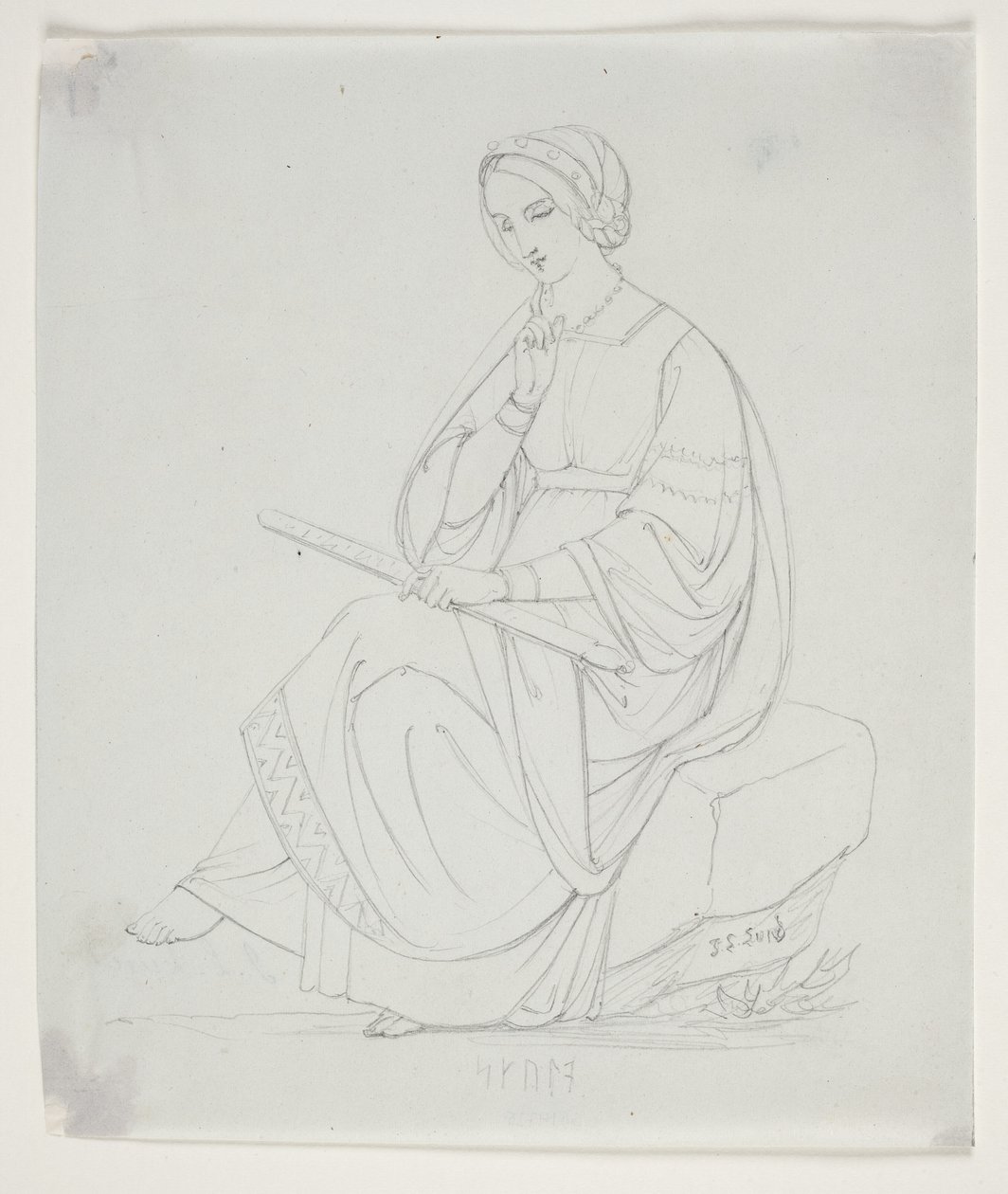 Studio per "Le tre norne" da J.L. Lund